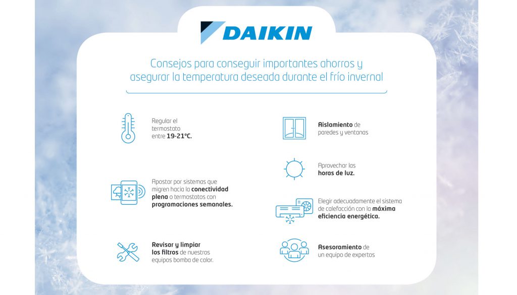 ahorro calefacción daikin